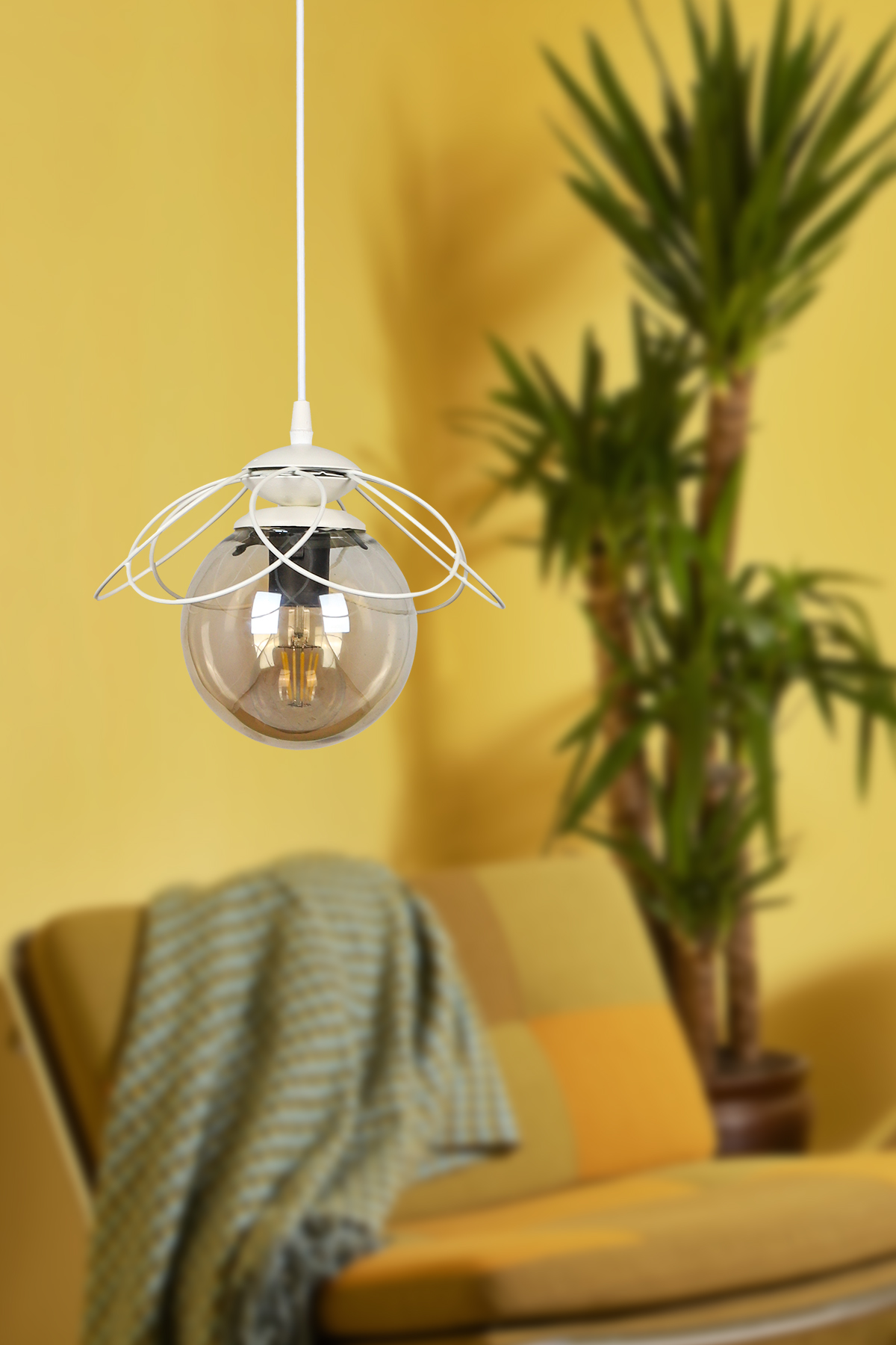 Dünya Chandelier White
